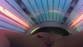 Tanning bed fun