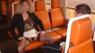 Crank milf and virgin fellow in instruct