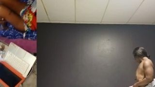 Thot in Texas - Tia and enJoi dark-hued cougar first-timer Homemade vids