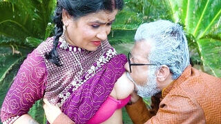 Dadaji harsh gonzo plow With cherry lady When She Was Alone utter video