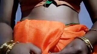 Swetha tamil wifey saree unclothe record vid