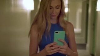 Steaming blonde Cheats And Records All Of It!