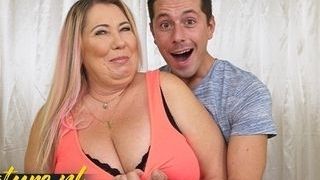 Plus-size milf With humungous innate bra-stuffers Gets poked By Her naughty Neighbor