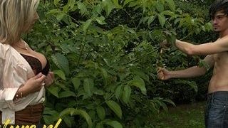 Luxurious milf Gets Her booty boned Rock rock hard By The Gardener