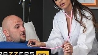 Brazzers - Latina doc Katana Kombat is mitts on with manmeat