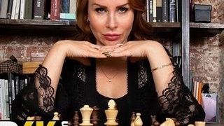 MATURE4K. Huge-boobed mature instead of chess plays with boys jiggly spear