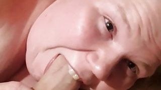 She loves shoving my cock down her throat