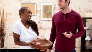 Sizzling black honey pummels With Her Yoga Class Teammate