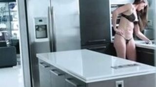 Super-steamy milf experiencing jiggish Get Down On Her Knees And slobbers On Sonny's beef whistle
