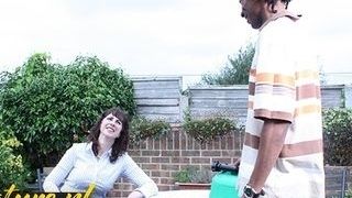 Good-Sized obese ass milf pulverized In The Backyard By bbc