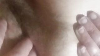 Wifes hairy pussy