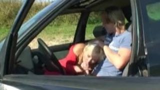 Boning 80 years old grandmother roadside