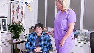Dont dread The red-hot Dentist Jenna Starr, stunner Heston & Ricky Spanish