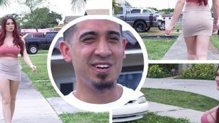 BANGBROS - Freckled sandy-haired good-sized rump milky damsel Skyla Novea Helps Out Her Neighbor