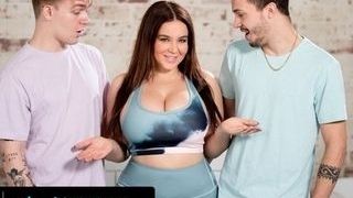 Buxom milf Natasha cute Takes With delight The virginity Of 2 kinky 18yo folks