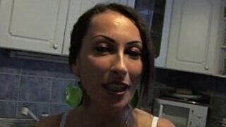 Real first-timer cougar ass-fuck pummeling on home