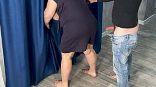 Mature step-mother with gigantic baps lets son knead her bod and does oral and assfuck intercourse