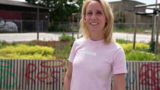 GERMAN SCOUT - thin Mature Melisa Rose Pick Up for rubber-free audition smash