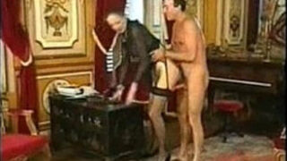 French-German grandma rectally Fisted