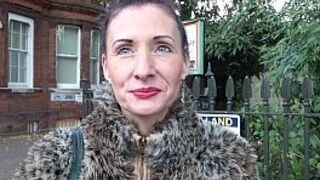 GERMAN SCOUT - thin sandy-haired MATURE SCARLETT converse TO ravage AT STREET audition