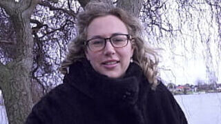 GERMAN SCOUT - massive all-natural breasts plumper Mature Kathy Deep Pickup for audition pummel