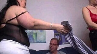 Mature german supersluts drilled in 3some