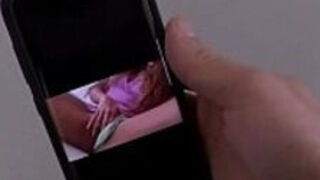 Buxomy cougar step-mom sent a glamour vid to stepsons pal