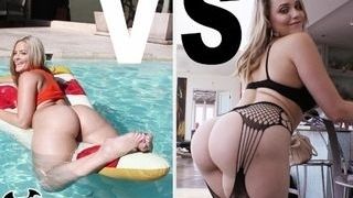 Battle Of The ample booty milky women Featuring Alexis Texas and Mia Malkova