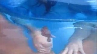 Nasty Mom Jerks Stepson in pool-see more at cum2her.com